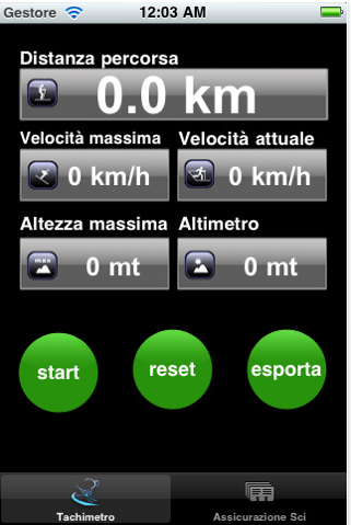 iSciSicuro, un’utile applicazione per conoscere velocità, altezza e non solo… sul vostro iPhone!