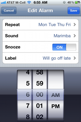 Primo bug del 2011: la sveglia dell’iPhone non funziona! Ecco come risolvere!