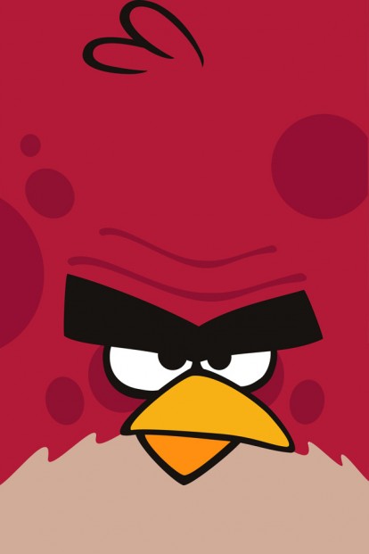 Angry Theme: settimo sfondo di Angry Birds per il tuo iPhone