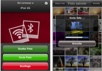 Bluetooth Photo Transfer: trascerisci le foto tra due iDevice via bluetooth