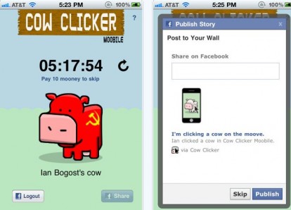 Cow Clicker: un click ogni sei ore per un monotono “divertimento”