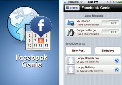 Facebook Genie invia i tuoi messaggi automaticamente