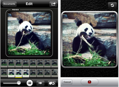 GIFVid: crea immagini GIF animate su iPhone