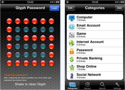 Glyph Password, l’applicazione gratuita per tenere al sicuro i tuoi dati