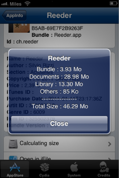 AppInfo: le informazioni sulle applicazioni installate su iPhone [Cydia]