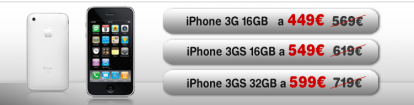 Tim “abbassa” i prezzi per iPhone 3GS e iPhone 3G
