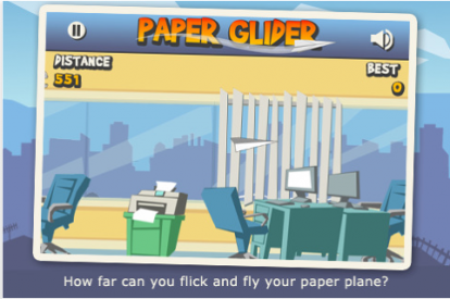 Paper Glider, la decimiliardesima applicazione scaricata da App Store è ora in offerta gratuita
