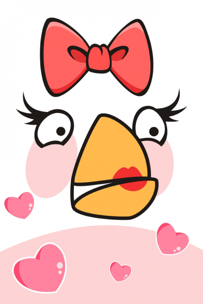 Angry Theme: ecco gli sfondi Angry Birds di San Valentino!