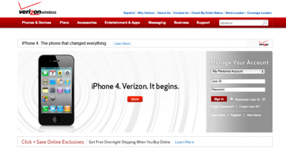 Il nuovo iPhone 4 Verizon mette sotto pressione Android?