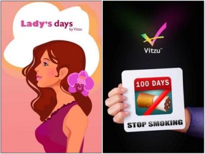 Lady’s days ed I stop smoking, 2 apps iPhone targate Vitzu