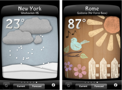 Weather Doodle, il collage meterologico con iPhone