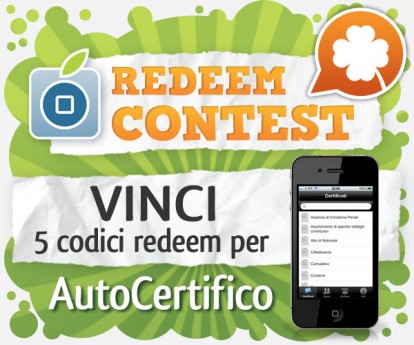 CONTEST: vinci 5 codici redeem per AutoCertifico [VINCITORI]