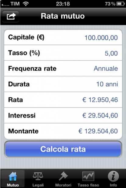 CalcoloInteressiScreenShoot