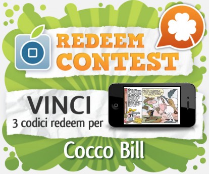CONTEST: vinci 3 codici redeem per Cocco Bill [VINCITORI]