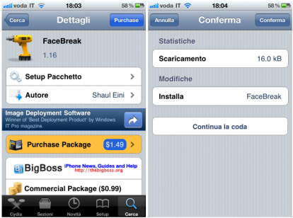 FaceBreak si aggiorna: FaceTime in 3G anche su iOS 4.2.1 [Cydia]