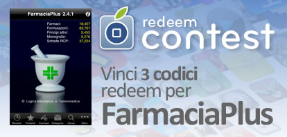 CONTEST: vinci 3 codici redeem per FarmaciaPlus [VINCITORI]