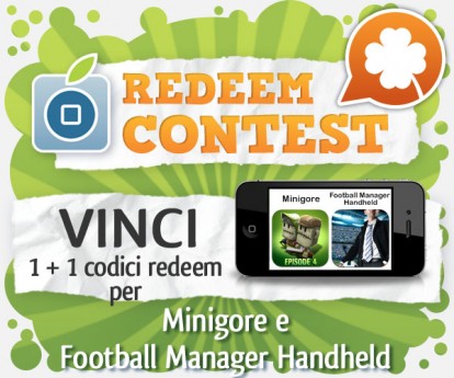 CONTEST: vinci 1 + 1 codici redeem per Minigore e Football Manager Handheld [VINCITORI]