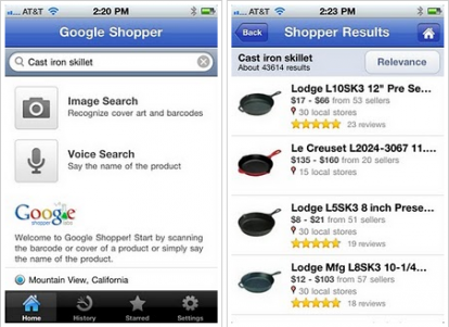 Google Shopper, l’aiuto per i tuoi acquisti disponibile su App Store (solo USA e UK)