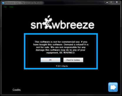 GUIDA: eseguire il jailbreak tethered di iOS 5 beta con Sn0wbreeze 2.8b1