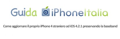 GUIDA: come aggiornare il proprio iPhone 4 straniero ad iOS 4.2.1 preservando la baseband [Mac + Jailbreak]