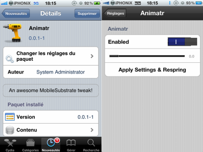 Animatr, un nuovo tweak gratuito per modificare le animazioni di iOS [Tweak]