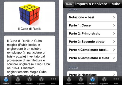 Cube app: l’applicazione più completa sul cubo di Rubik!