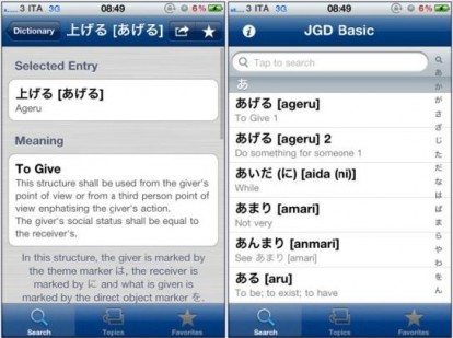 Japanese Grammar Dictionary: Basic, e muovi i primi passi verso la lingua giapponese
