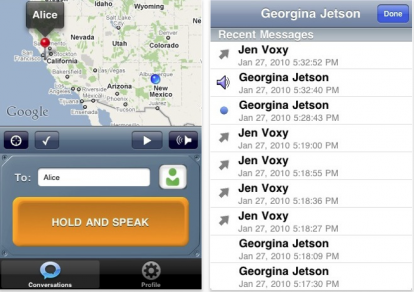HeyTell: invia messaggi vocali ad altri iPhone