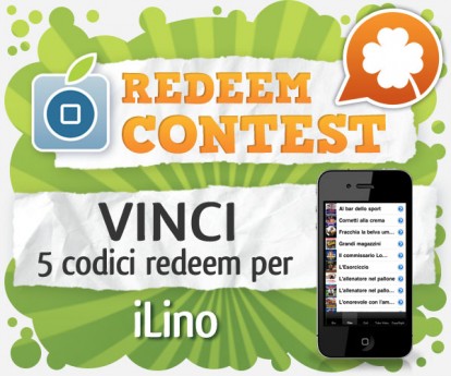 CONTEST: vinci 5 codici redeem per iLino [VINCITORI]