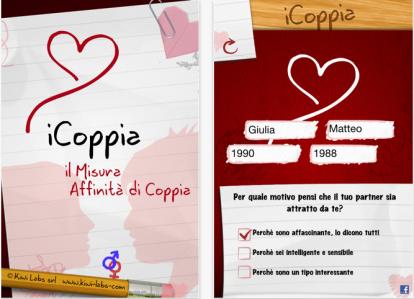 iCoppia, misura l’affinità di coppia: gratis per il giorno di San Valentino