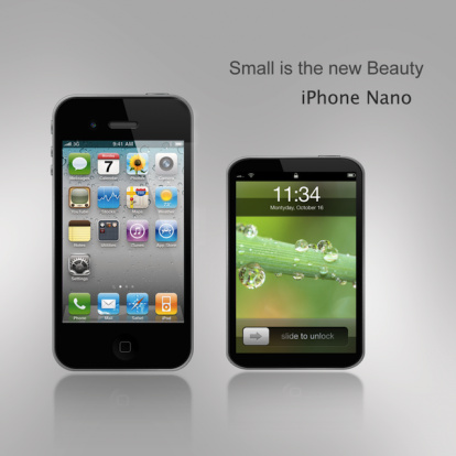 Nuovi mockup dell’iPhone Nano