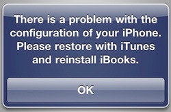 Alcuni libri su iBooks non vengono letti su iPhone jailbroken