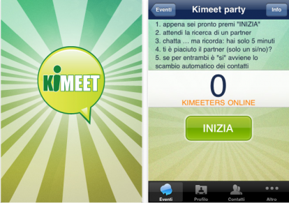 KiMeet, il gioco degli incontri “speed date” arriva su iPhone