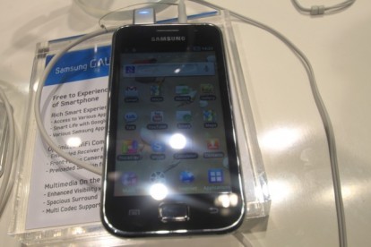 MWC ’11: player multimediale Samsung Galaxy S, il rivale dell’iPod Touch, in una gallery di iPhoneItalia ed iStuff