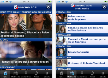 La Stampa dedica un’applicazione speciale al Festival di Sanremo