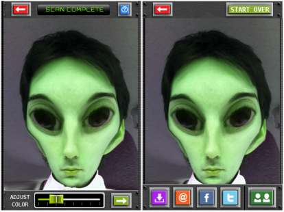 Alien Booth, un Photo Booth “alieno”