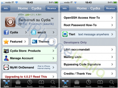 Rilasciata la versione 1.1 di Cydia, ora più stabile e veloce di sempre [AGGIORNATO X2]