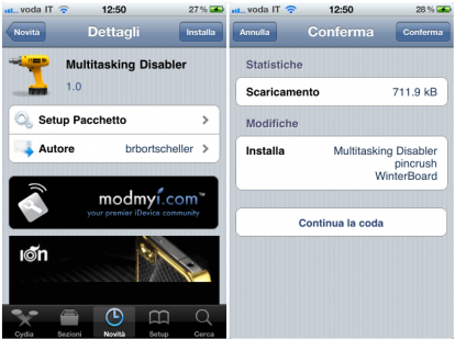Multitasking Disabler: un nuovo tweak per disabilitare il multitasking nativo di iOS 4 [Cydia]
