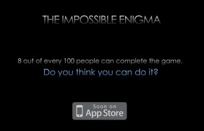 The Impossible Enigma, un nuovo gioco “cervellotico” presto su App Store