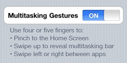 Magic Fingers, un tweak per attivare automaticamente la gesture di chiusura delle applicazioni di iOS 4.3 [Cydia]