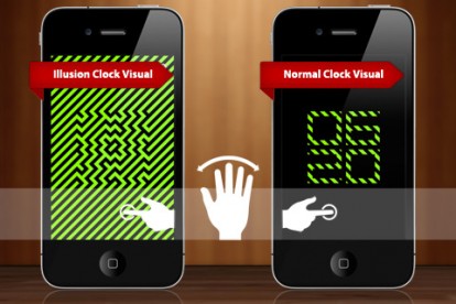Disponibile su App Store la versione Lite di aClock Illusion, aClock Illusion, l’originale orologio per iPhone