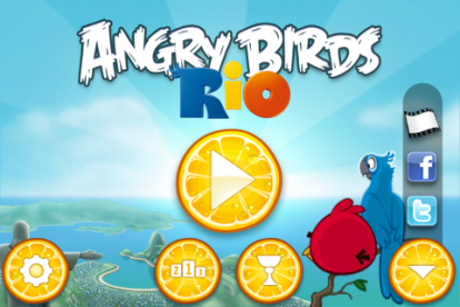 Il primo update di Angry Birds Rio arriverà la prossima settimana
