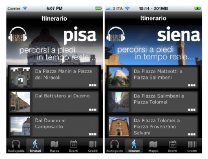 Approdano su App Store le audioguide per le città di Pisa e Siena