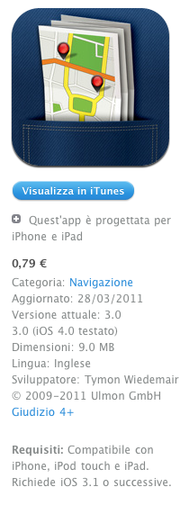 City Maps 2Go si aggiorna alla versione 3.0