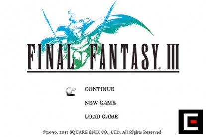 Final Fantasy III disponibile su AppStore neozelandese