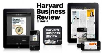 Harvard Business Review Italia si aggiorna: numero gratuito e edicola digitale a portata di iPhone