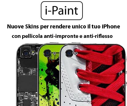 Nuove skin per iPhone 4 da I-Paint