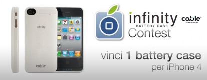 CONTEST: vinci una Infinity Battery Case per iPhone 4! [VINCITORE!]