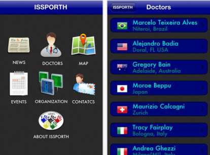 ISSPORTH: l’app dedicata alla traumatologia sportiva della mano