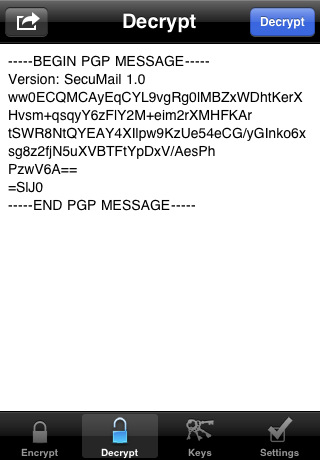 SecuMail protegge le tue mail con l’OpenPGP standard!